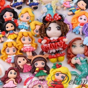 Куклы, феечки, бабочки и принцессы (под полимерку серединки для бантиков)