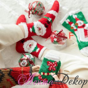 Зима, Різдво , Новий рік ( шкарпетки для подарунків)