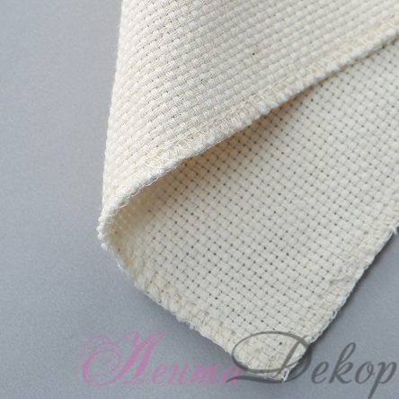 (25см на 25 см) Тканина оброблена, середня щільність для килимової вишивки